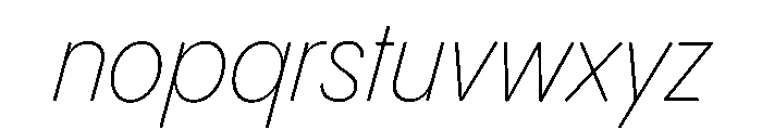 Pangram Sans Rounded Narrow Variable 10 Font LOWERCASE