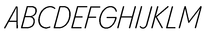 Pangram Sans Rounded Narrow Variable 11 Font UPPERCASE