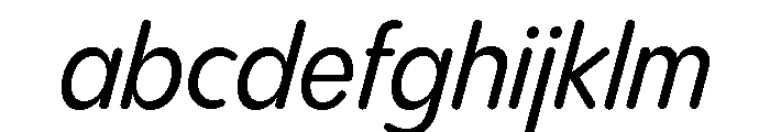 Pangram Sans Rounded Narrow Variable 13 FONT