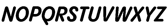 Pangram Sans Rounded Narrow Variable 15 Font UPPERCASE