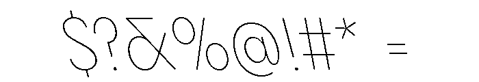 Pangram Sans Rounded Narrow Variable 17 Font OTHER CHARS
