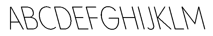 Pangram Sans Rounded Narrow Variable 18 Font UPPERCASE