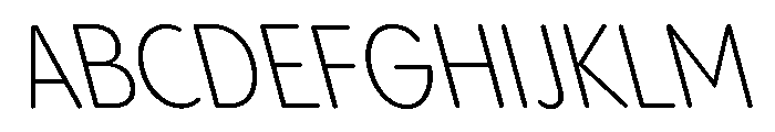 Pangram Sans Rounded Narrow Variable 19 Font UPPERCASE