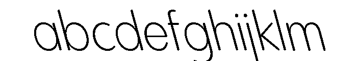 Pangram Sans Rounded Narrow Variable 19 FONT