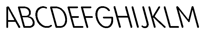 Pangram Sans Rounded Narrow Variable 20 Font UPPERCASE