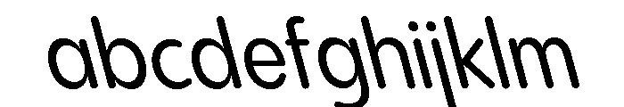 Pangram Sans Rounded Narrow Variable 21 FONT