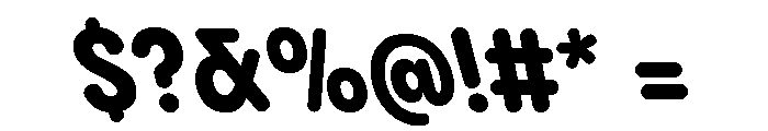 Pangram Sans Rounded Narrow Variable 24 Font OTHER CHARS