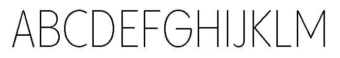 Pangram Sans Rounded Narrow Variable 2 Font UPPERCASE