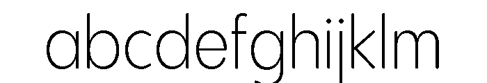 Pangram Sans Rounded Narrow Variable 3 FONT