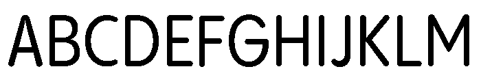 Pangram Sans Rounded Narrow Variable 5 Font UPPERCASE