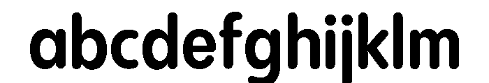 Pangram Sans Rounded Narrow Variable 7 FONT