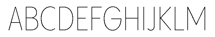 Pangram Sans Rounded Narrow Variable Font UPPERCASE
