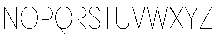 Pangram Sans Rounded Narrow Variable Font UPPERCASE