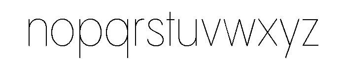 Pangram Sans Rounded Narrow Variable Font LOWERCASE