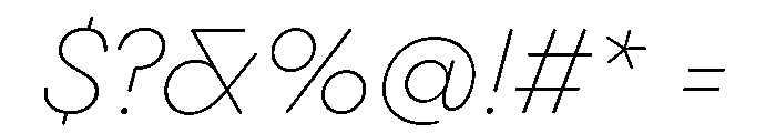 Pangram Sans Rounded Normal Variable 10 Font OTHER CHARS