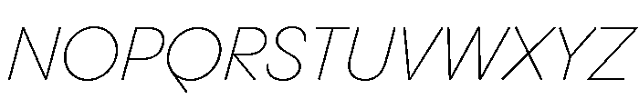 Pangram Sans Rounded Normal Variable 10 Font UPPERCASE