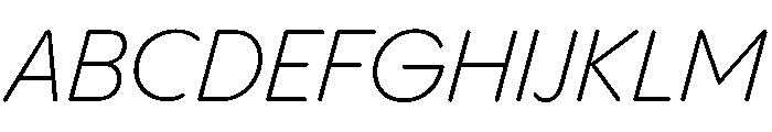 Pangram Sans Rounded Normal Variable 11 Font UPPERCASE