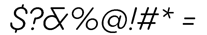 Pangram Sans Rounded Normal Variable 12 Font OTHER CHARS