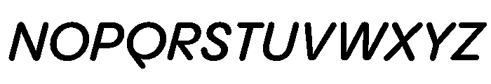 Pangram Sans Rounded Normal Variable 14 Font UPPERCASE