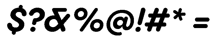 Pangram Sans Rounded Normal Variable 15 Font OTHER CHARS