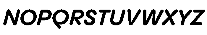 Pangram Sans Rounded Normal Variable 15 Font UPPERCASE