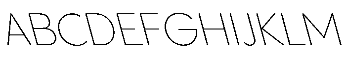 Pangram Sans Rounded Normal Variable 18 Font UPPERCASE