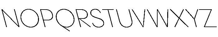 Pangram Sans Rounded Normal Variable 18 Font UPPERCASE