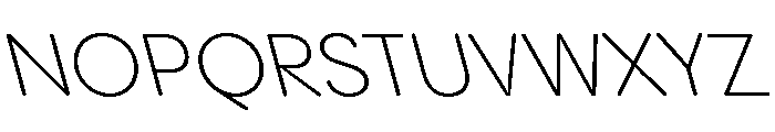 Pangram Sans Rounded Normal Variable 19 Font UPPERCASE