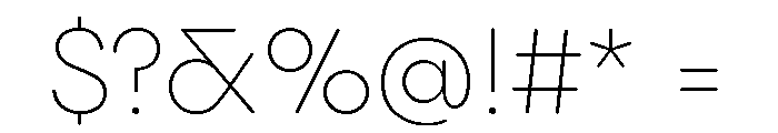Pangram Sans Rounded Normal Variable 2 Font OTHER CHARS