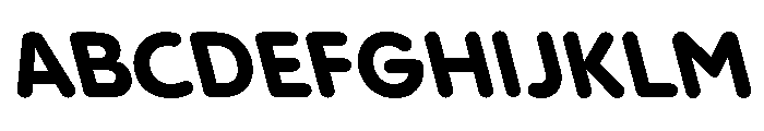 Pangram Sans Rounded Normal Variable 24 Font UPPERCASE