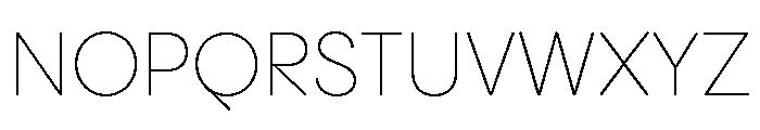 Pangram Sans Rounded Normal Variable 2 Font UPPERCASE