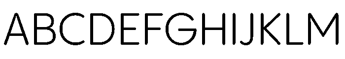Pangram Sans Rounded Normal Variable 4 Font UPPERCASE