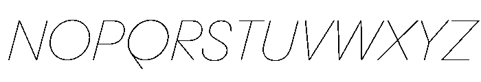 Pangram Sans Rounded Normal Variable 9 Font UPPERCASE