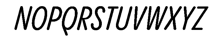 Pangram Sans Rounded Slim Variable 13 Font UPPERCASE