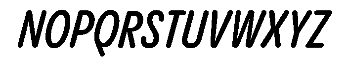 Pangram Sans Rounded Slim Variable 14 Font UPPERCASE