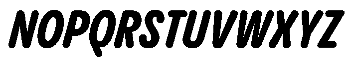 Pangram Sans Rounded Slim Variable 16 Font UPPERCASE