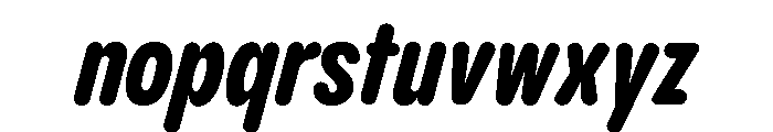 Pangram Sans Rounded Slim Variable 16 Font LOWERCASE