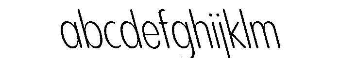Pangram Sans Rounded Slim Variable 19 FONT
