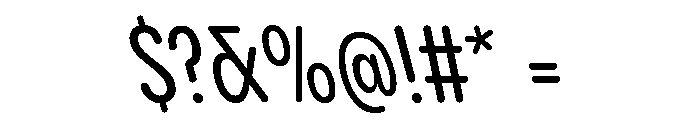 Pangram Sans Rounded Slim Variable 21 Font OTHER CHARS
