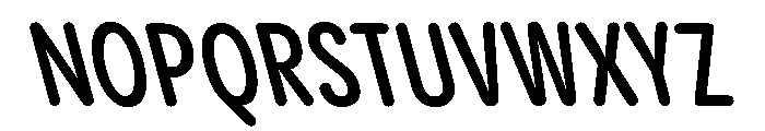 Pangram Sans Rounded Slim Variable 22 Font UPPERCASE
