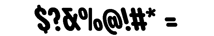 Pangram Sans Rounded Slim Variable 24 Font OTHER CHARS