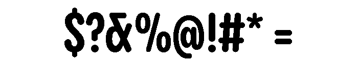 Pangram Sans Rounded Slim Variable 7 Font OTHER CHARS