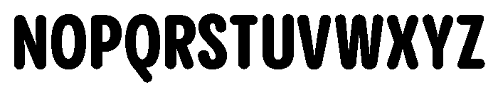 Pangram Sans Rounded Slim Variable 8 Font UPPERCASE