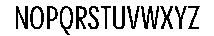 Pangram Sans Slim Medium Font UPPERCASE