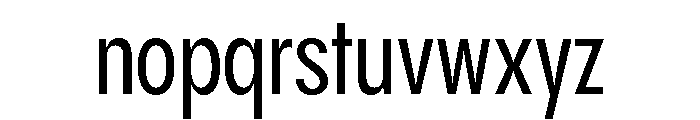Pangram Sans Slim Medium Font LOWERCASE