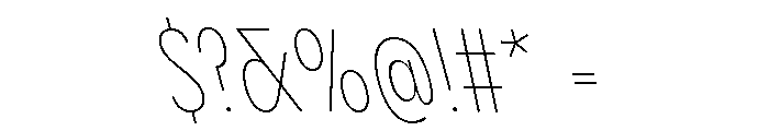 Pangram Sans Slim Variable Pangram Sans Variable 17 Font OTHER CHARS