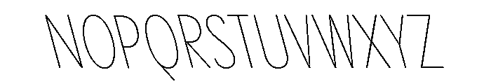 Pangram Sans Slim Variable Pangram Sans Variable 17 Font UPPERCASE