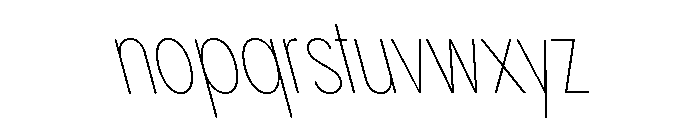 Pangram Sans Slim Variable Pangram Sans Variable 17 Font LOWERCASE