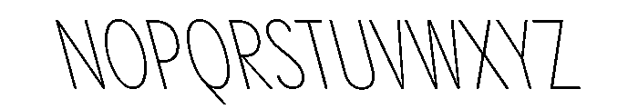 Pangram Sans Slim Variable Pangram Sans Variable 18 Font UPPERCASE