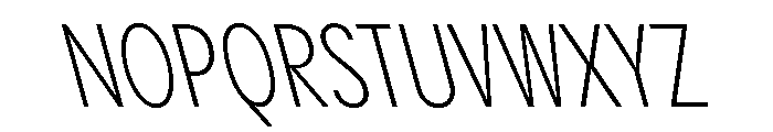 Pangram Sans Slim Variable Pangram Sans Variable 19 Font UPPERCASE